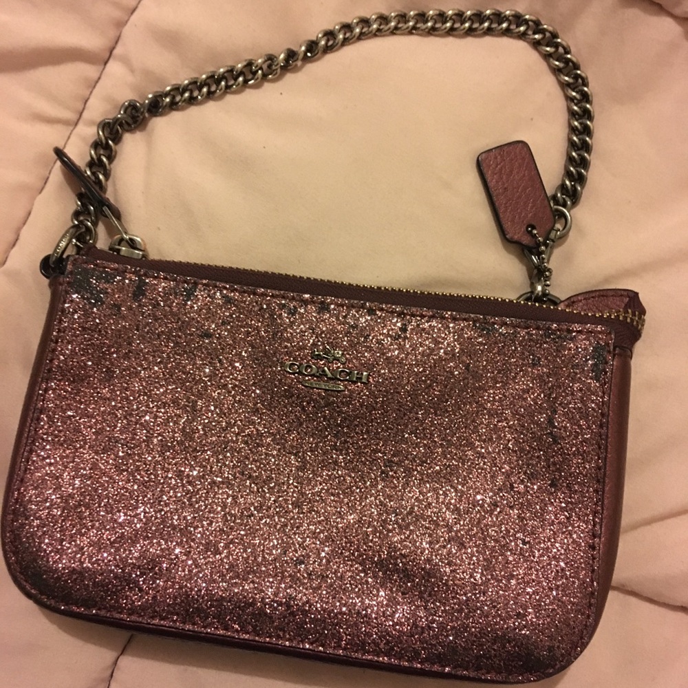 Coach Glittet Pouchette